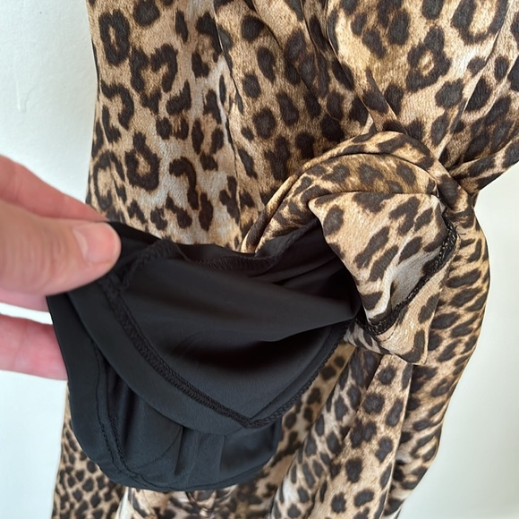 Express Leopard Print Midi Slip Dress - Picture 11 of 14